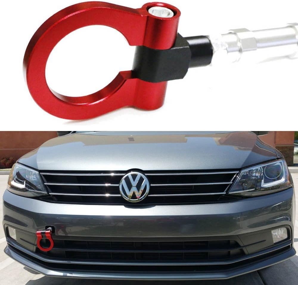 Tow Hook Fit 20112018 6th Gen for Volkswagen Jetta MK6 Red
