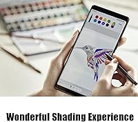 Vista 4 de 2 unids Note 9 S Pen WithBluetooth Reemplazo para Samsung Galaxy Note 9 Note 9 5G Stylus Pen (negro)