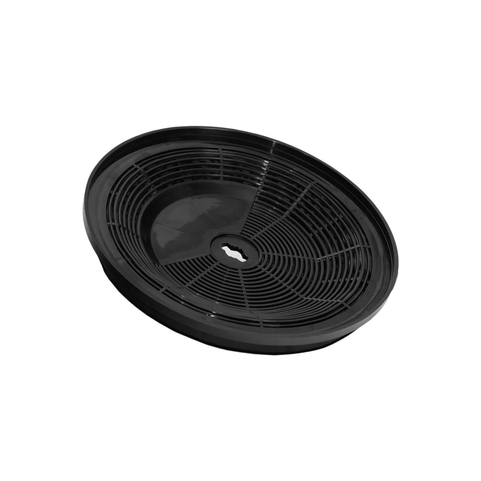 Hotte aspirante, Hotte Casquette, Filtres à Charbon Inclus, Hotte de Cuisine-air extrait/recirculation - largeur 60cm-couleur: blanc-boîtier en acier inoxydable-éclairage LED [Classe énergétique C]