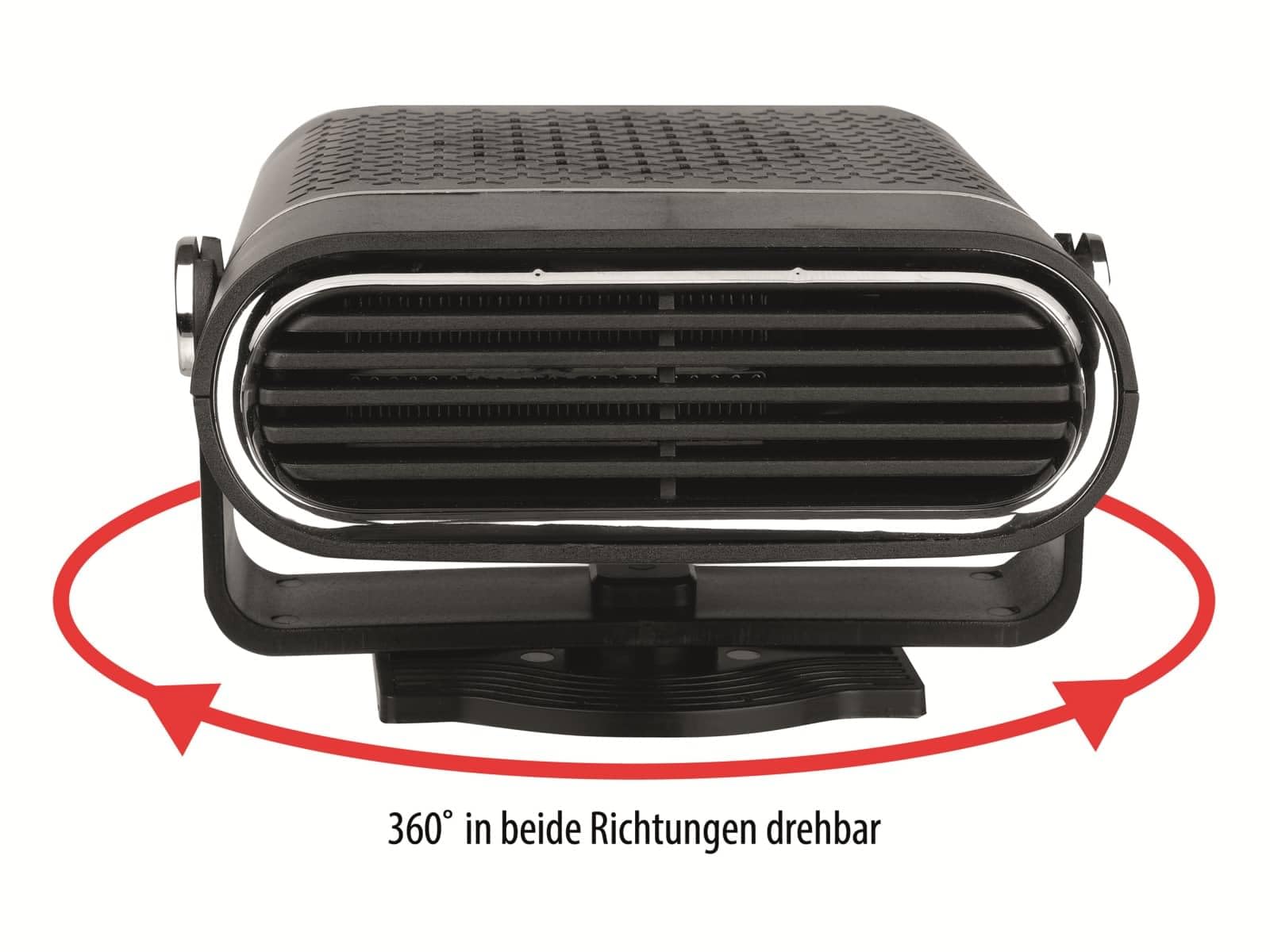 APA 27101 - Termoventilatore in ceramica, 12 V, 150 W
