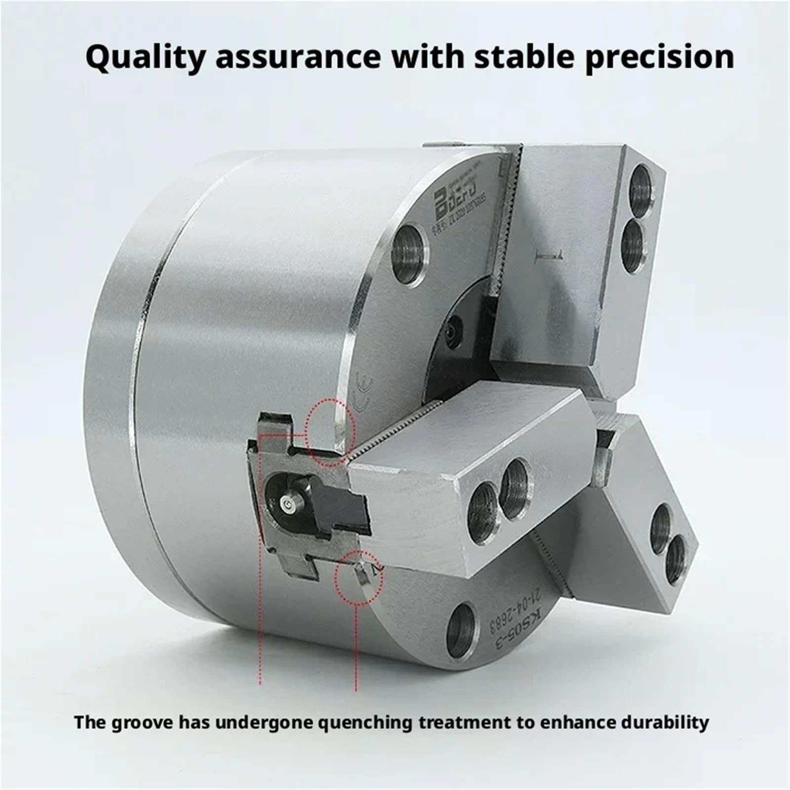KS06-3 Torno CNC de máquina herramienta vertical frontal autocentrante de tres mandíbulas