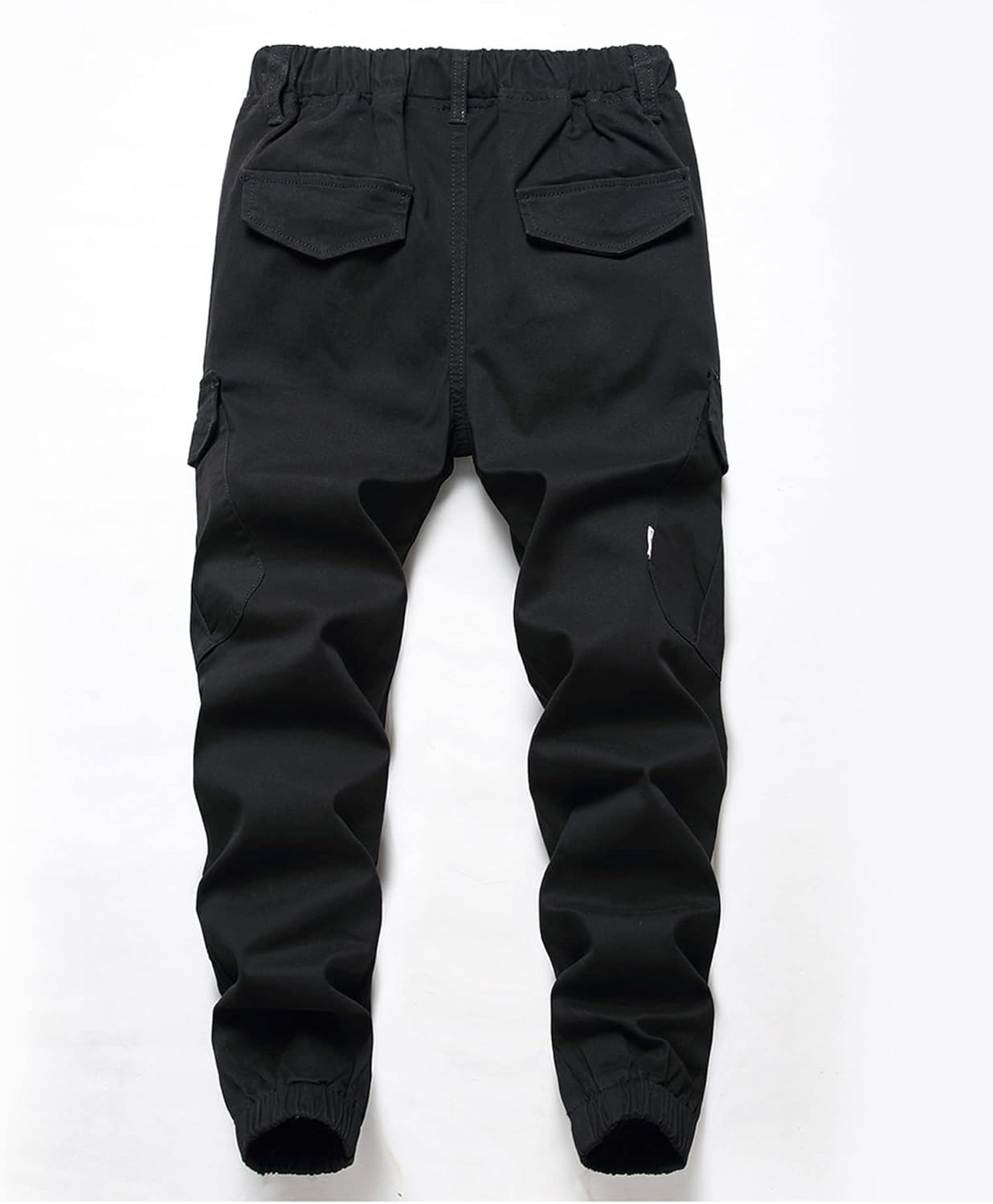 LOKTARC Boys' Pull-On Slim Fit Camo Cargo Jogger Pants - Image 3