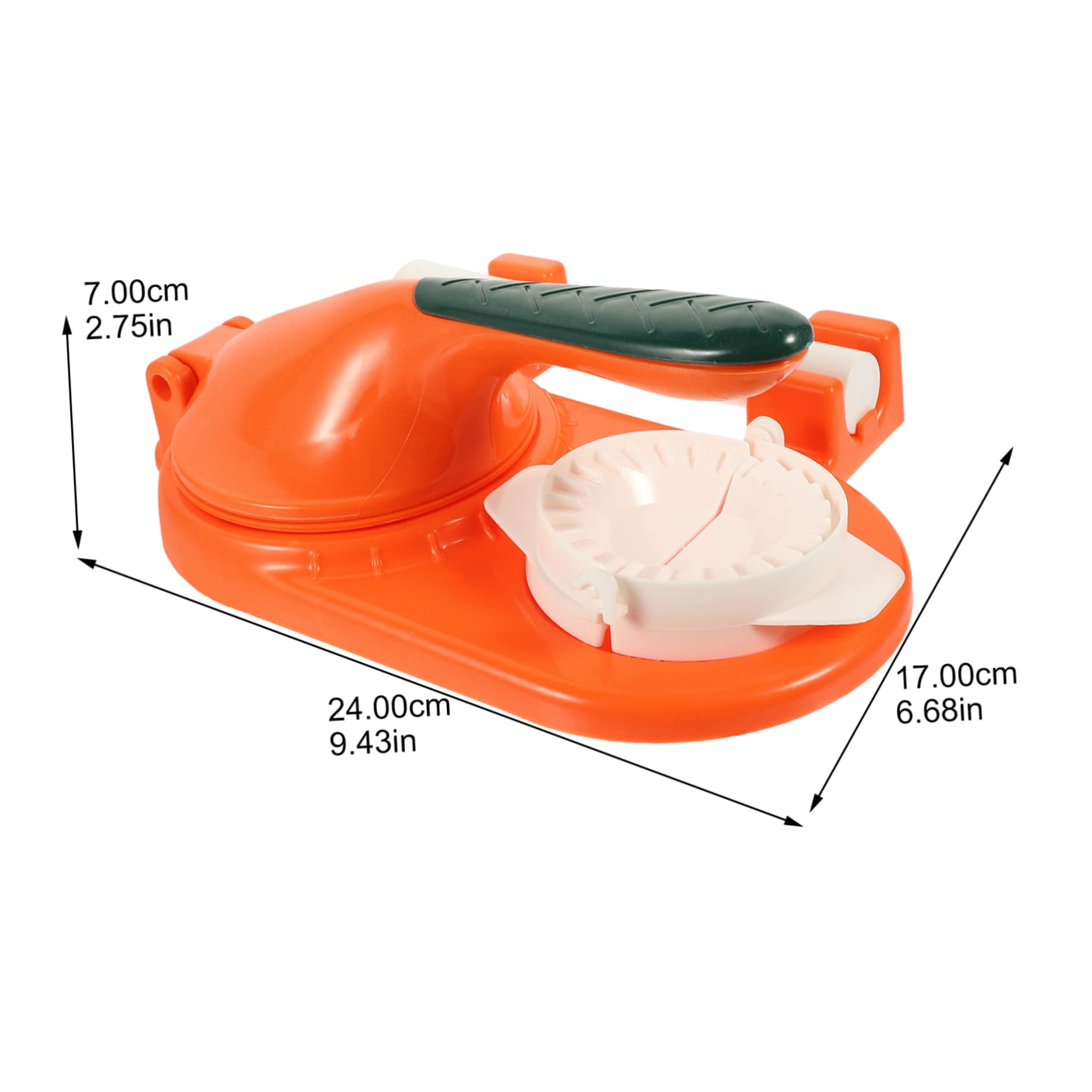 BIUDECO Manual Dumpling Press Small Tortilla Maker Comfortable Handle for Chinese Dumpling Wrappers Safe Sturdy Plastic Random