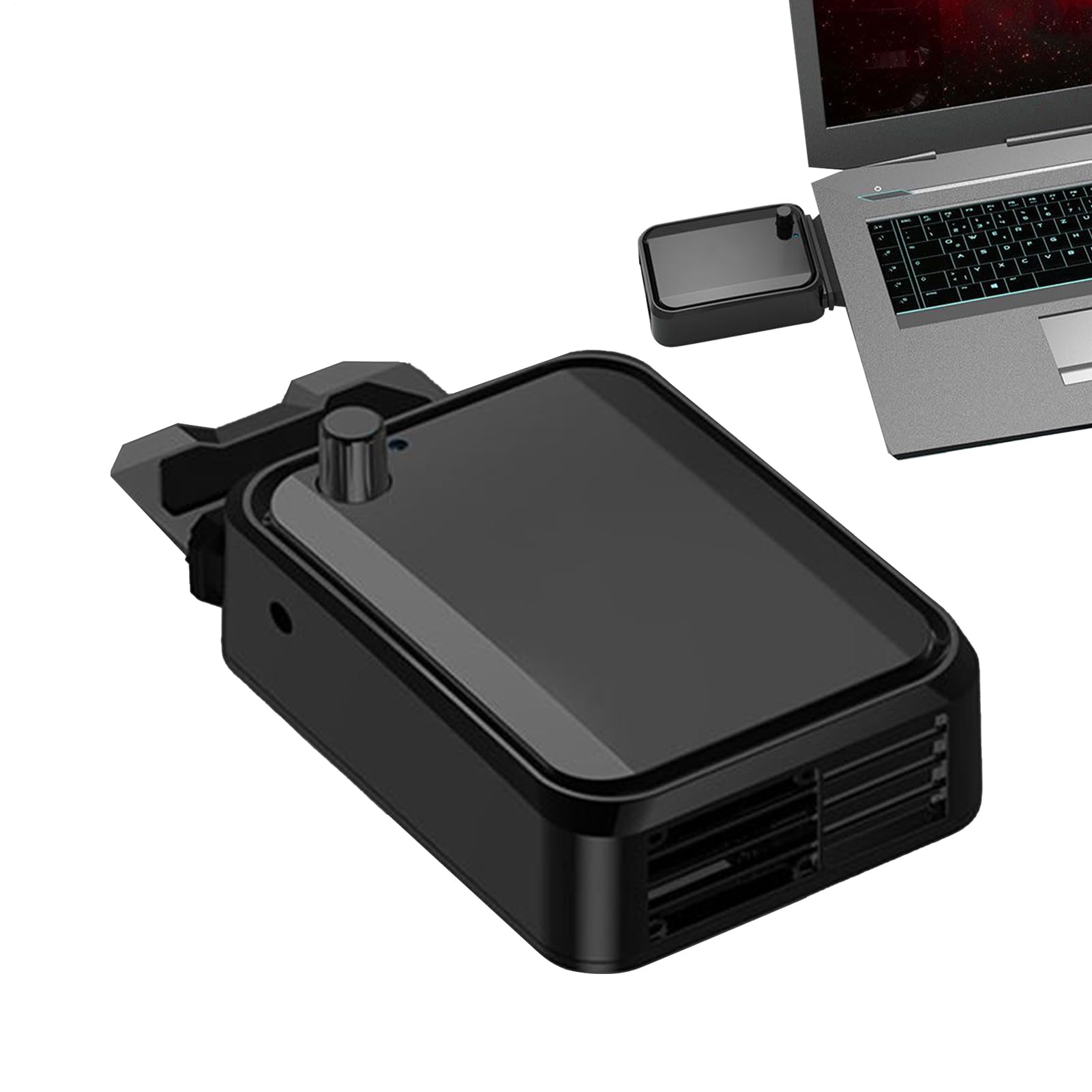 Ventola Di Raffreddamento Per Computer Portatile: Aspiratore D'aria Laterale Aspirazione, Dissipatore Di Calore Per Computer Portatile A Basso Rumore, Pad Di Raffreddamento, Refrigeratore