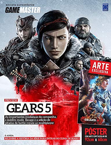 Superpôster Game Master - Gears Of War 5: Revista Superpôster - As Importantes Mudanças da Campanha, o Inédito Modo Escape e a Adição de Pitadas de Battle Royale ao Multiplayer