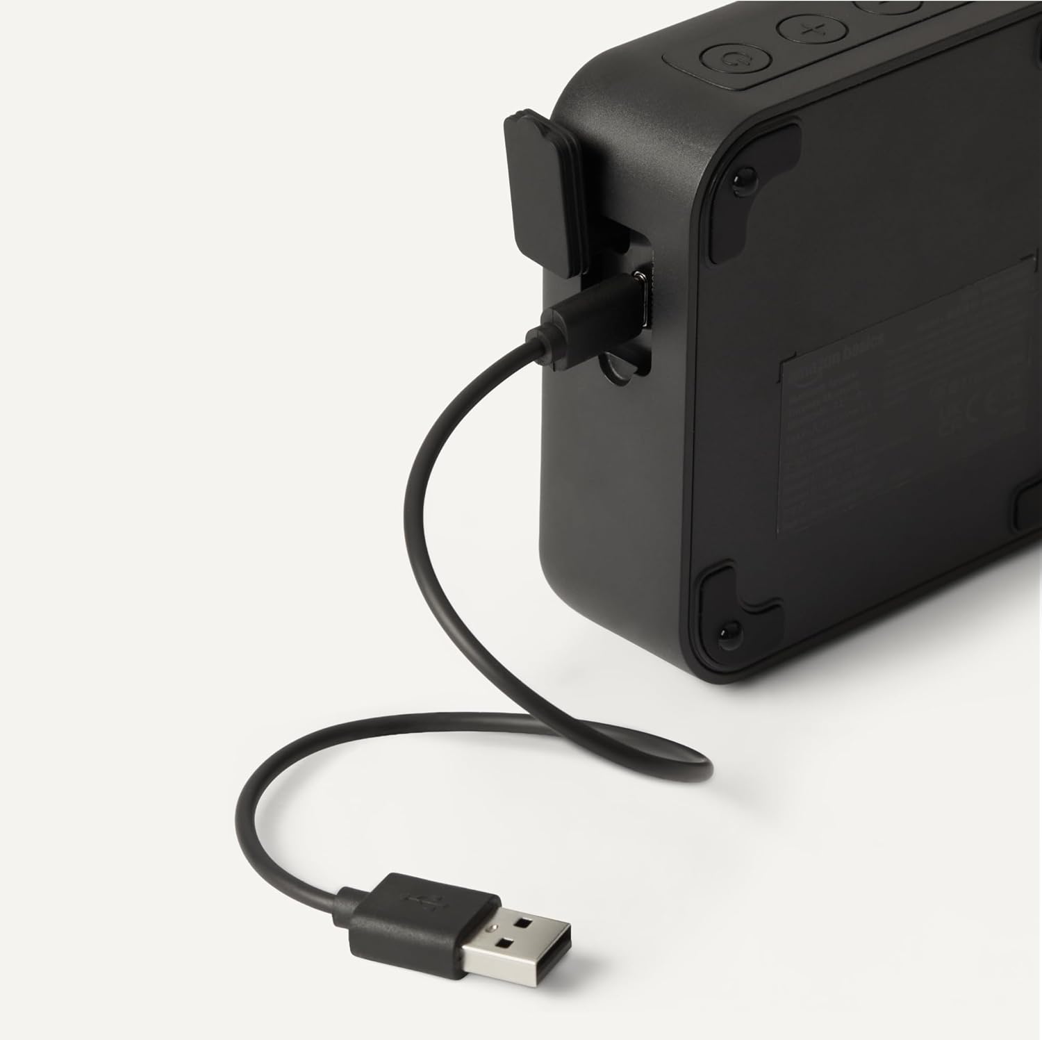 Amazon Basics Bluetooth Speaker Wireless, IPX5 Waterproof, 6 Hour Playtime, Compact Size for Home, Outdoor, Black - Image 3