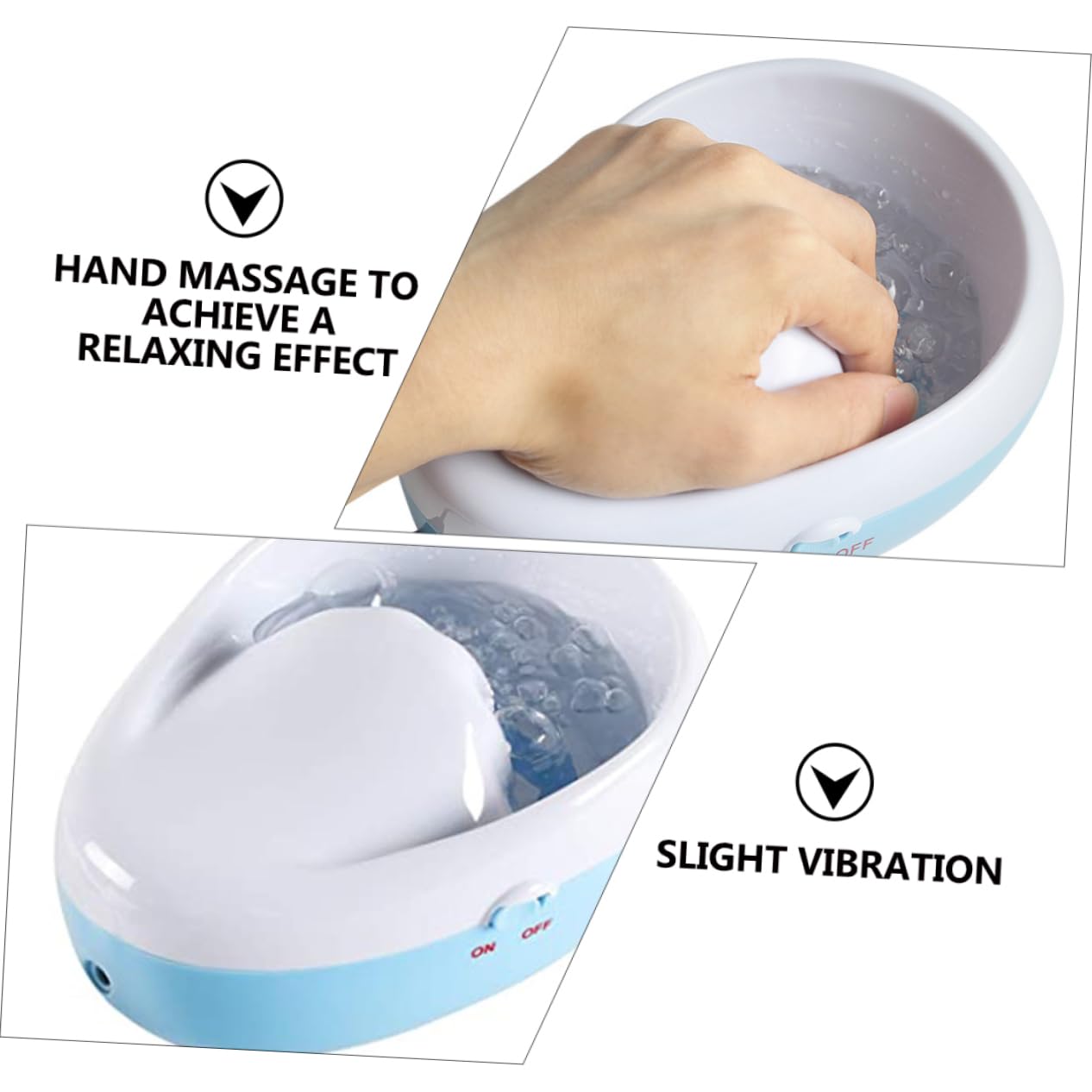 CALLARON 1set Ciotole Elettriche Per Manicure Ciotola Per Ammollo Unghie Per Mani e Rimozione e Accattivante e