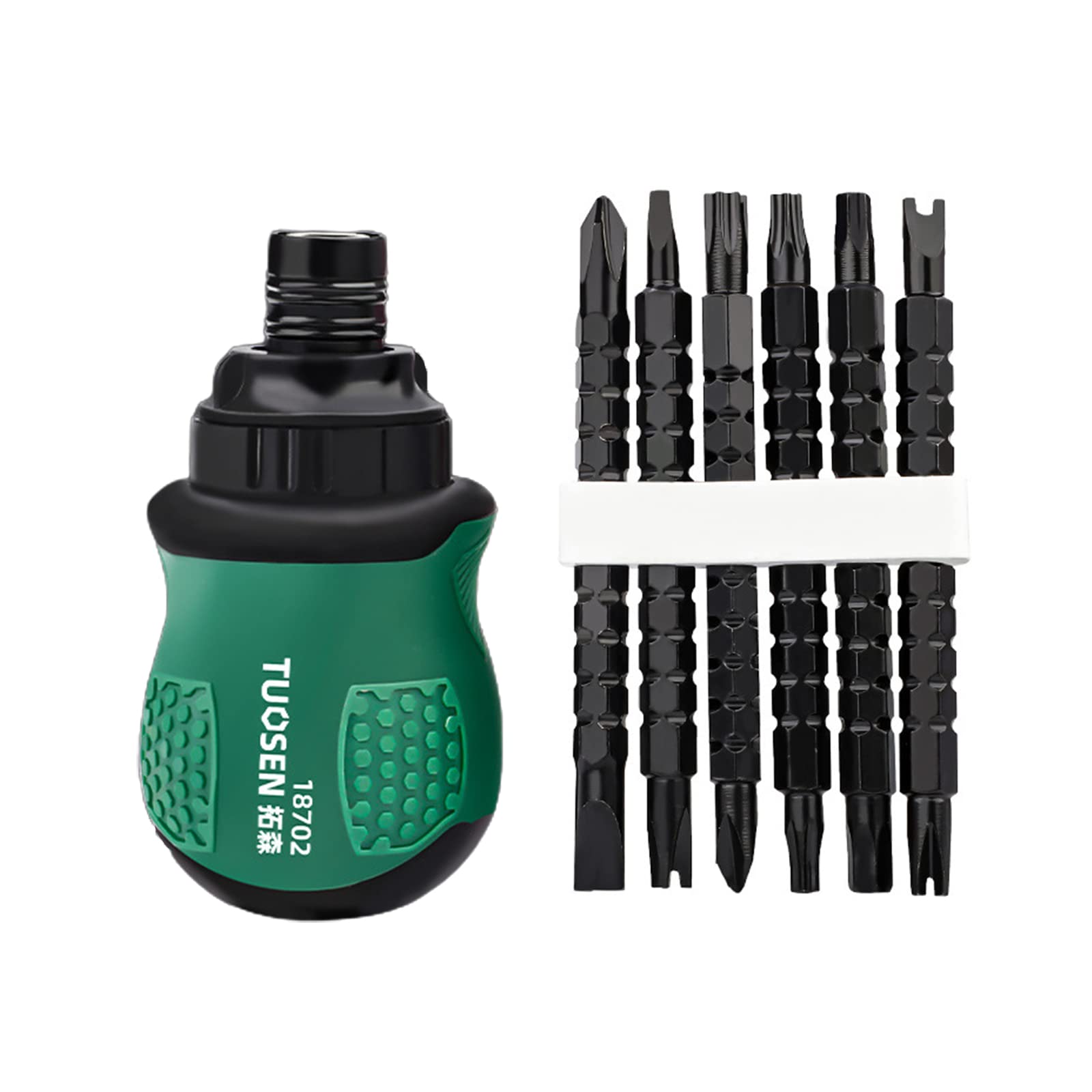 Tsophreniq B Dual-Purpose Screwdriver Set Multi-Function Ratchet Double For Head Telescopic It Labor-Saving Double Ratchet