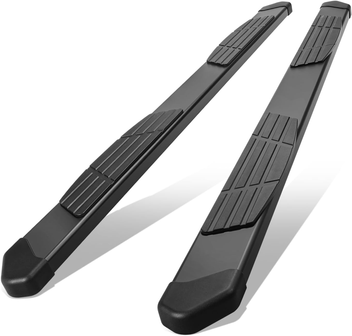 Auto Dynasty Running Boards 6 Inches Flat Side Steps Nerf