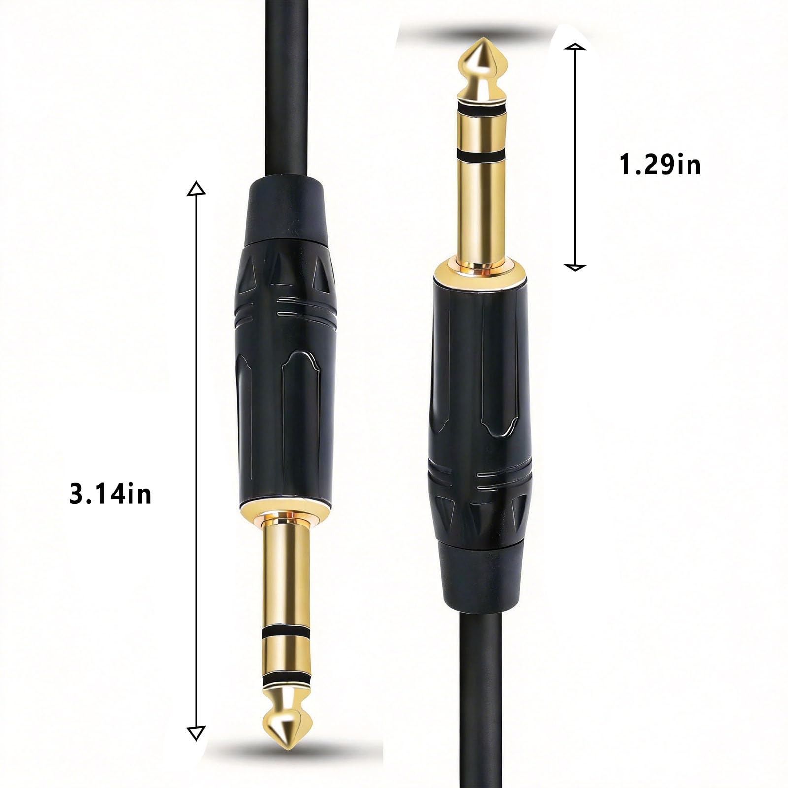 Cavo per strumenti TRS da 1/4", 5,5 yards/197"