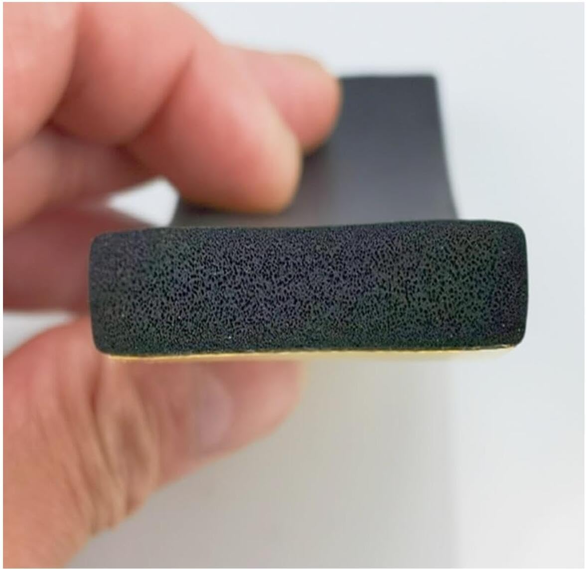 10 Metri/Rotolo EPDM Spugna Autoadesiva Striscia di Tenuta In Gomma Schiuma Nera Forte Guarnizione di Tenuta Adesiva Su un solo lato(10mm x 10mm x 2m)