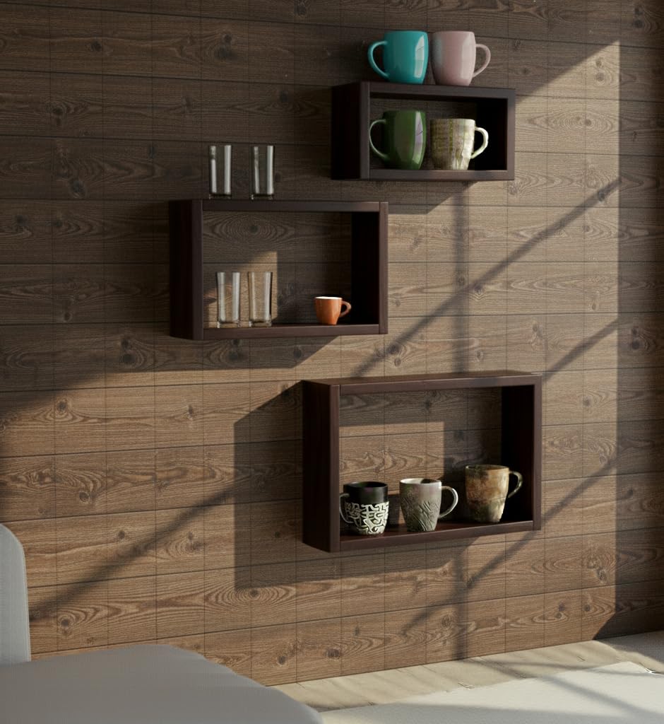 Shelf Cube, Bookcase, Cube Shelve for Living Room Black-picture-28