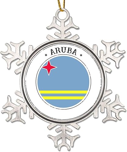 Miniatura 11 de Adorno de pavo para decoración del árbol de Navidad, bandera de pavo, copo de nieve de metal, adornos de Navidad, bandera nacional, recuerdo