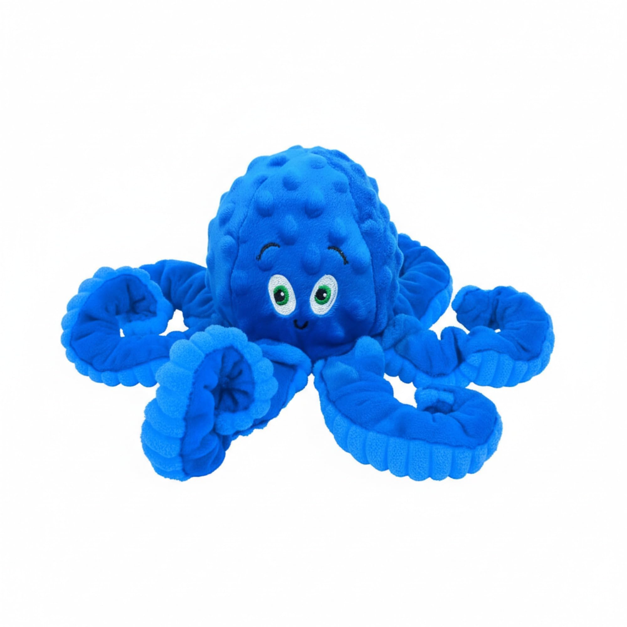 Bestwist Squeaky Octopus Dog Toys for Tugging, 25x12cm Durable Plush Chew & Dog Tug Toy with Crinkly Tentacles, Interactive Puppy Toy for Small Medium Breeds