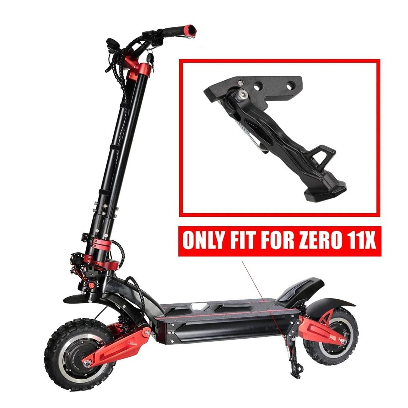 Supporto for piedi for monopattino elettrico, Compatible With Zero, 11X SPEEDUAL Plus X11 cavalletto di ricambio per monopattino elettrico
