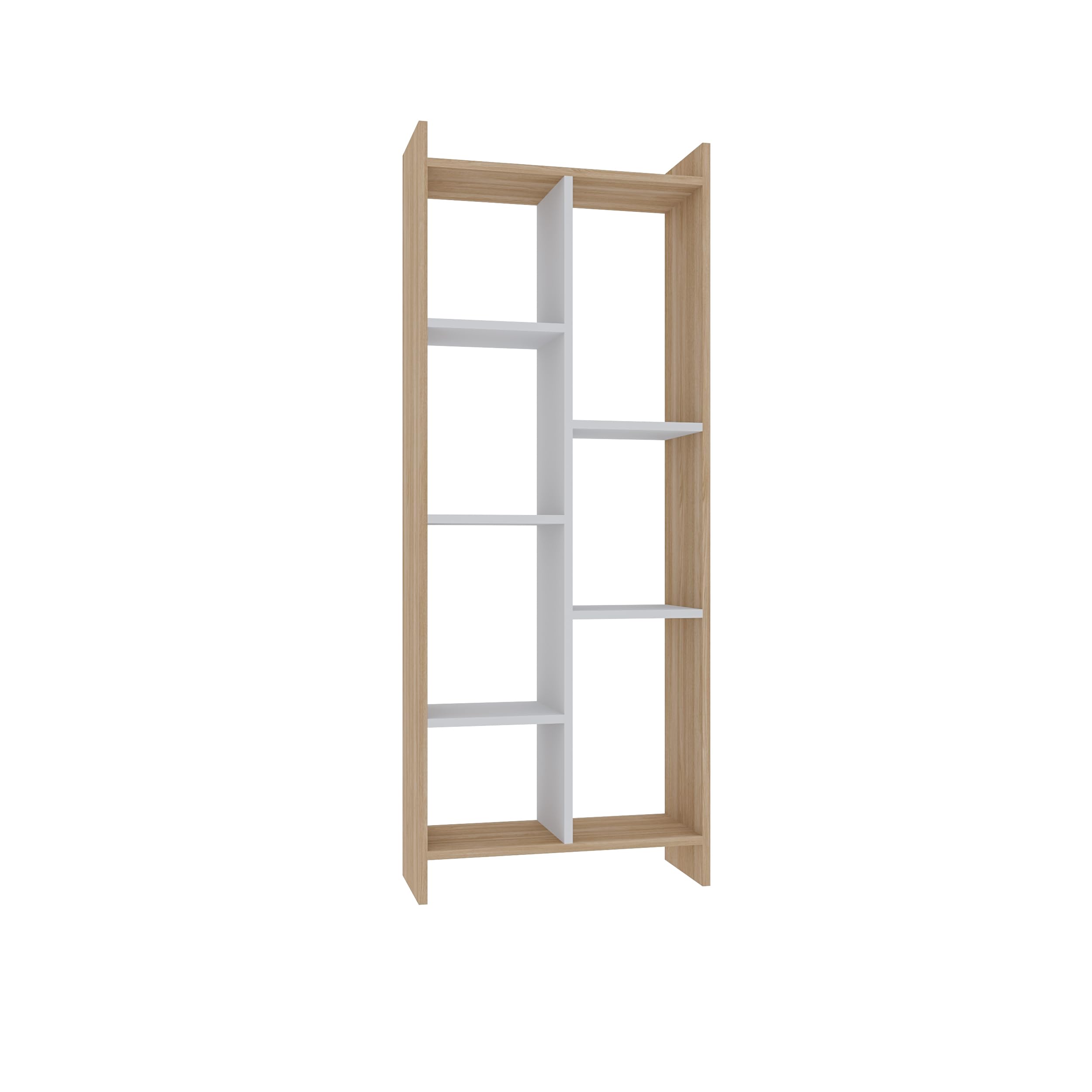 DECOROTIKA - Eden 7 Shelves Bookcase Bookshelf Shelving and Display Unit