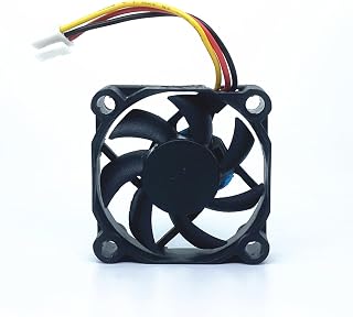 OPRIX Maglev 4010 40mm 40x40x10mm Cooling Fan 4CM HA40101V4-D13U-C99 DC12V 0.8W Compatible With 3D Printer North Bridge Chip Fan 3pin (Color : Black, Size : XH2.54 2PIN_NO RGB)