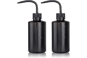 250ML Black Squeeze Bottle for Tattoo Supplies and Medical Labs