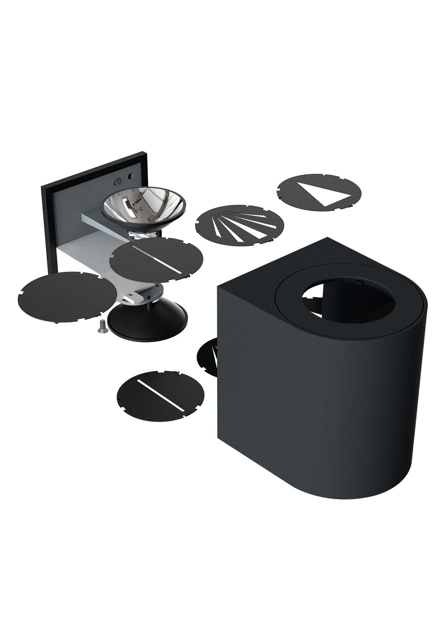 Nordlux CANTO 2 Wandleuchte Edelstahl, LED, 10.6W, 500 Lumen, IP44, Up- & Downlight, 3000K, 30.000 Stunden Lebensdauer, Inklusive 4 Lichteffekte, Modernes Design