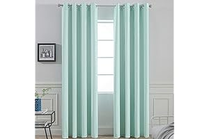 Yakamok Aqua Curtains 96 Inches Long