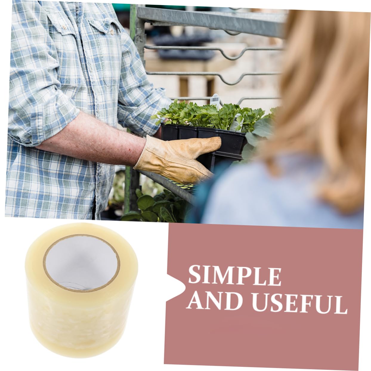 ibasenice 4rolls Greenhouse Repair Tape Sealing Tape for Canopy Awning Repairs Strong Adhesive Multi-Purpose Outdoor Use