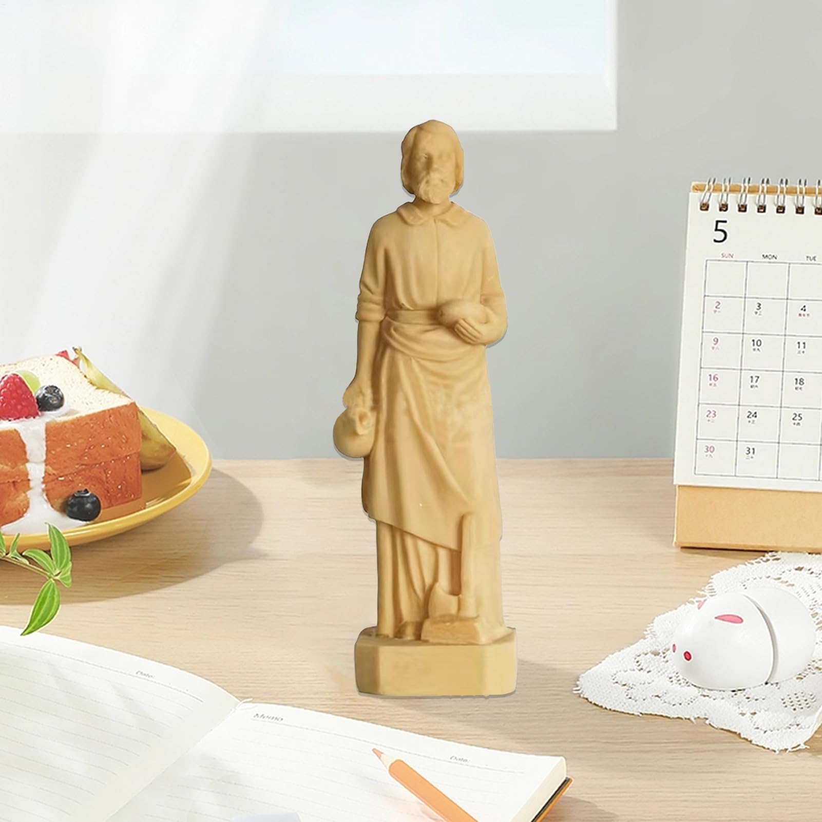 Religijna statua ?w. Józefa, statua ?w. Józefa do sprzeda?y domu - R?cznie malowana figurka z ?ywicy domu,Figurka z ?ywicy, rzemios?a, elegancki wystrój salonu, poprawia dekoracje