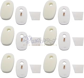 Eztronics Corp6 Pack For Shark HV320 Foam and Felt Filter Kit Fits