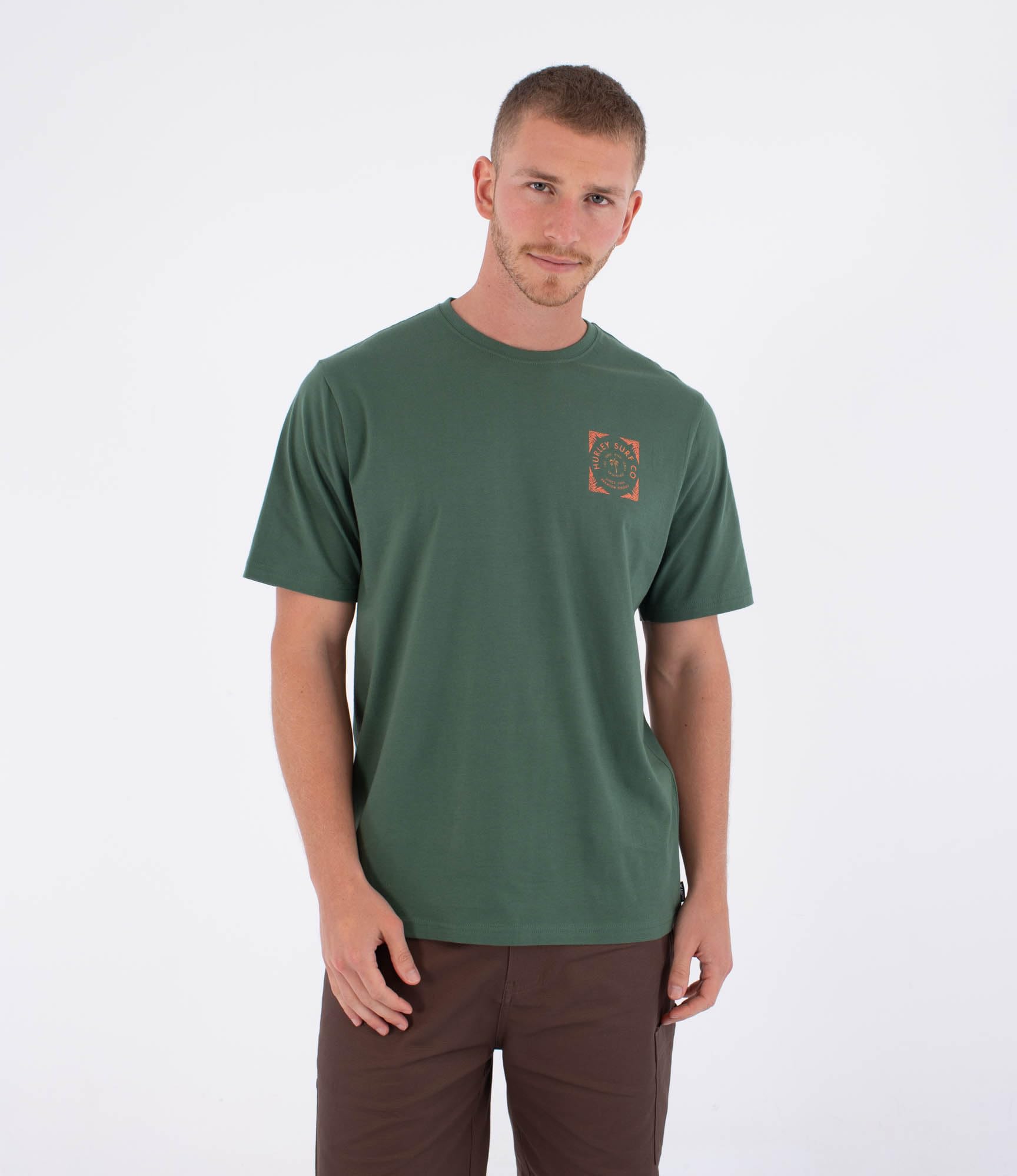 Hurley T-Shirt Short Sleeve Men - Printing Press Savage T-Shirt Uomo