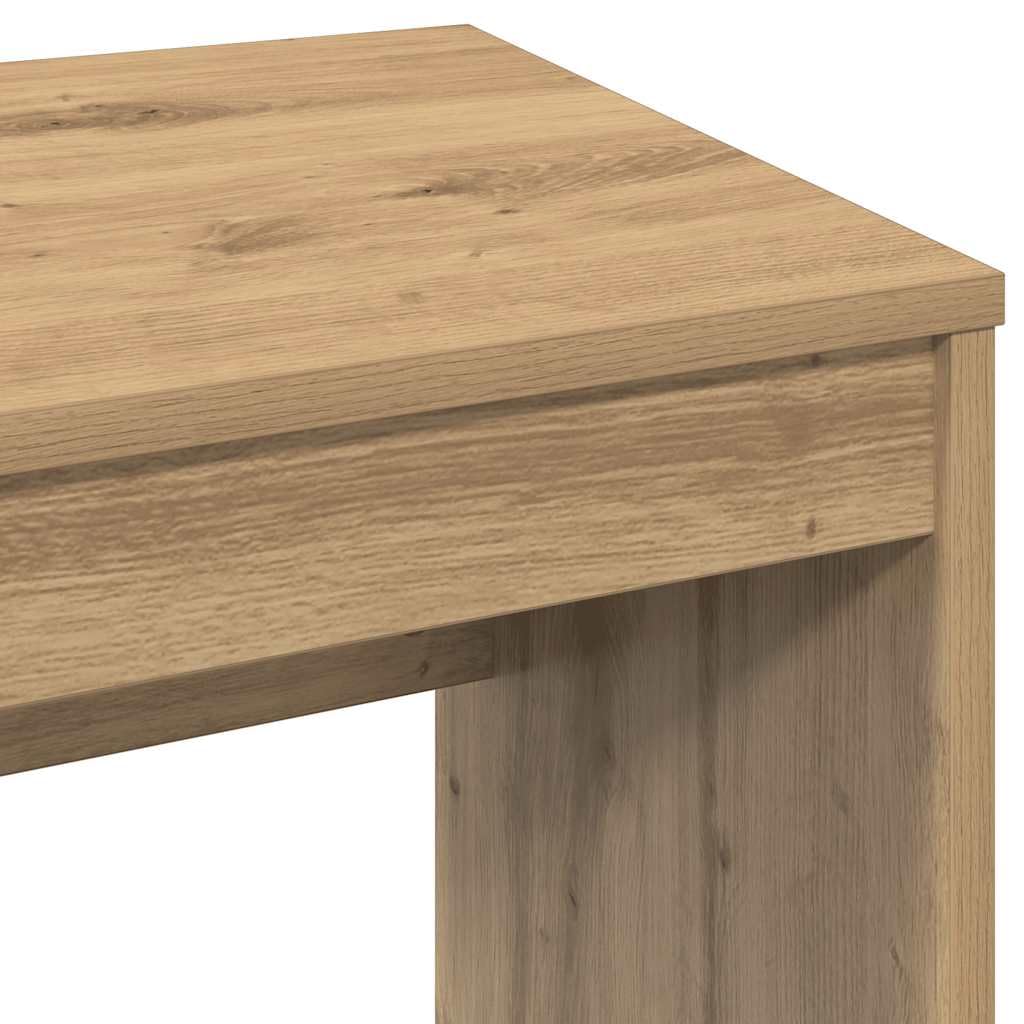 Hothingwell Schreibtisch, 90 x 40 x 72 cm, Holz | Glatte Oberfläche, feuchtigkeitsbeständig, für kleines Büro oder Schlafsaal, einfache Reinigung mit einem feuchten Tuch