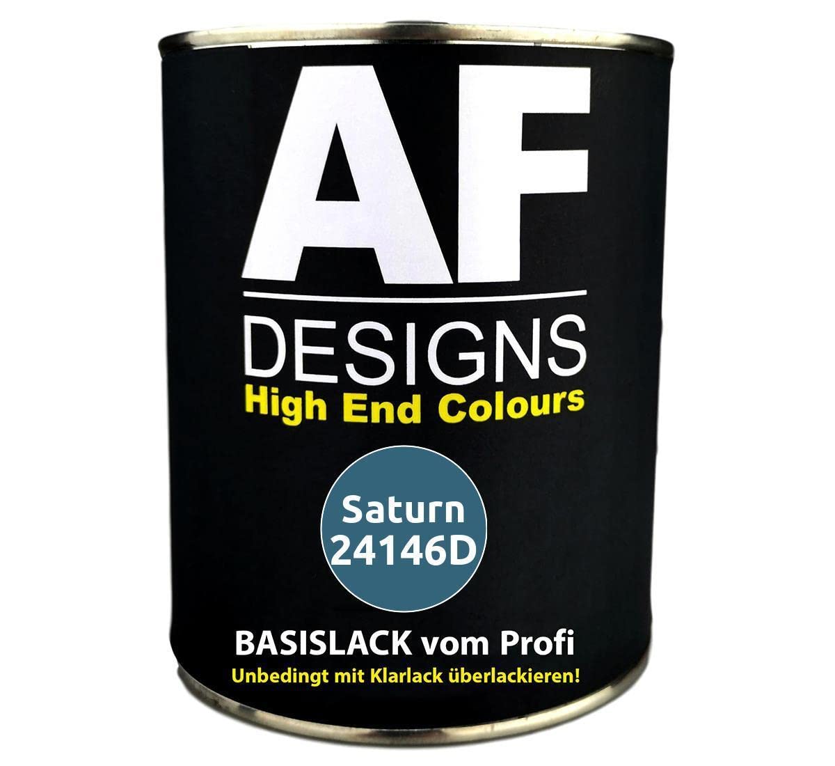 Alex Flittner Designs Peinture de voiture pour Saturn 24146D Opal Blue - 1 l - Prêt à l'emploi