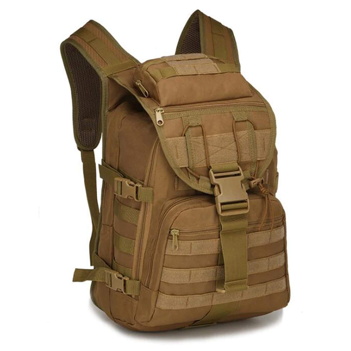 40L Tactical Backpack Camping Bags Waterproof Molle System Backpack Military Camo Travel Bag