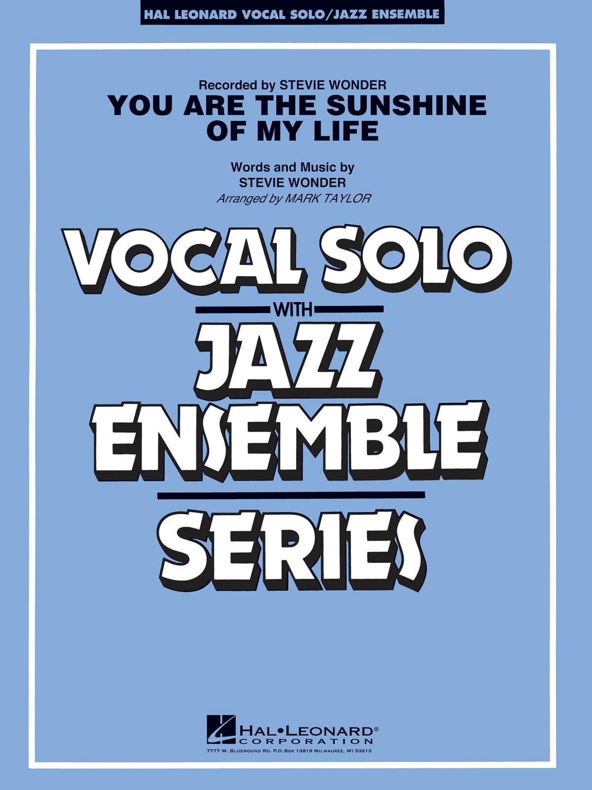 You Are The Sunshine of my Life - Jazz Ensemble - SET