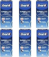 Oral-B Super Floss - 50 Pre-Cut Strands x 6