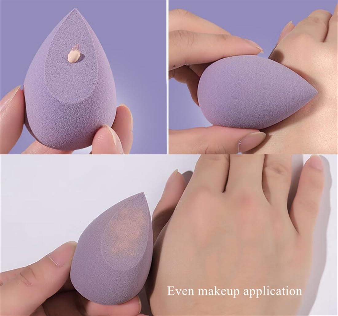 Stianiiile Make-up-Schwamm 4er-Set, latexfrei, Blender Beauty für Flüssigkeit, Creme und Puder, weich und flexibel, Wonder Blender, Beauty Sponges, Super Soft Wonder Beauty Cosmetic