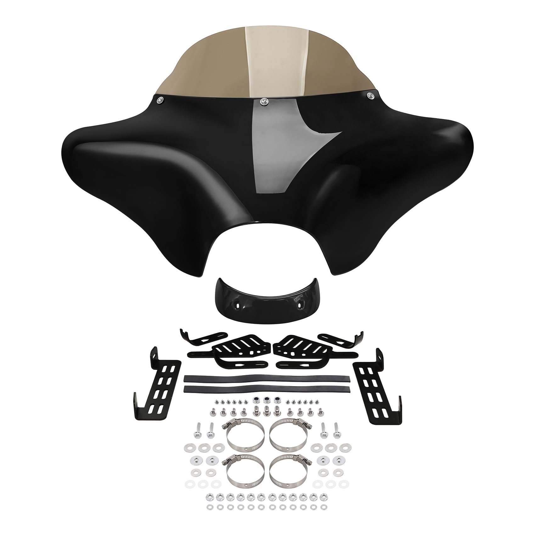 Motorcycle Front Outer Batwing Fairing For Harley Touring Road King Softail Dyna