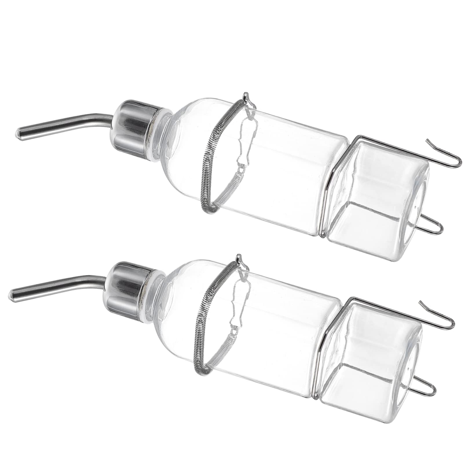 NOLITOY 6pièces Abreuvoir Suspendu Plastique pour Animaux Fontaine Eau pour Et Rongeurs Bouteille Hydratation pour Hamsters Et Petits Animaux