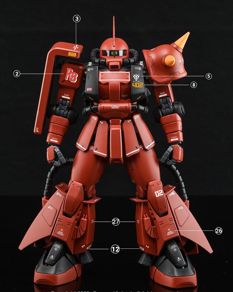Amazon | AKOホビー MG ジョニー・ライデン 高機動型ザクII Ver2.0