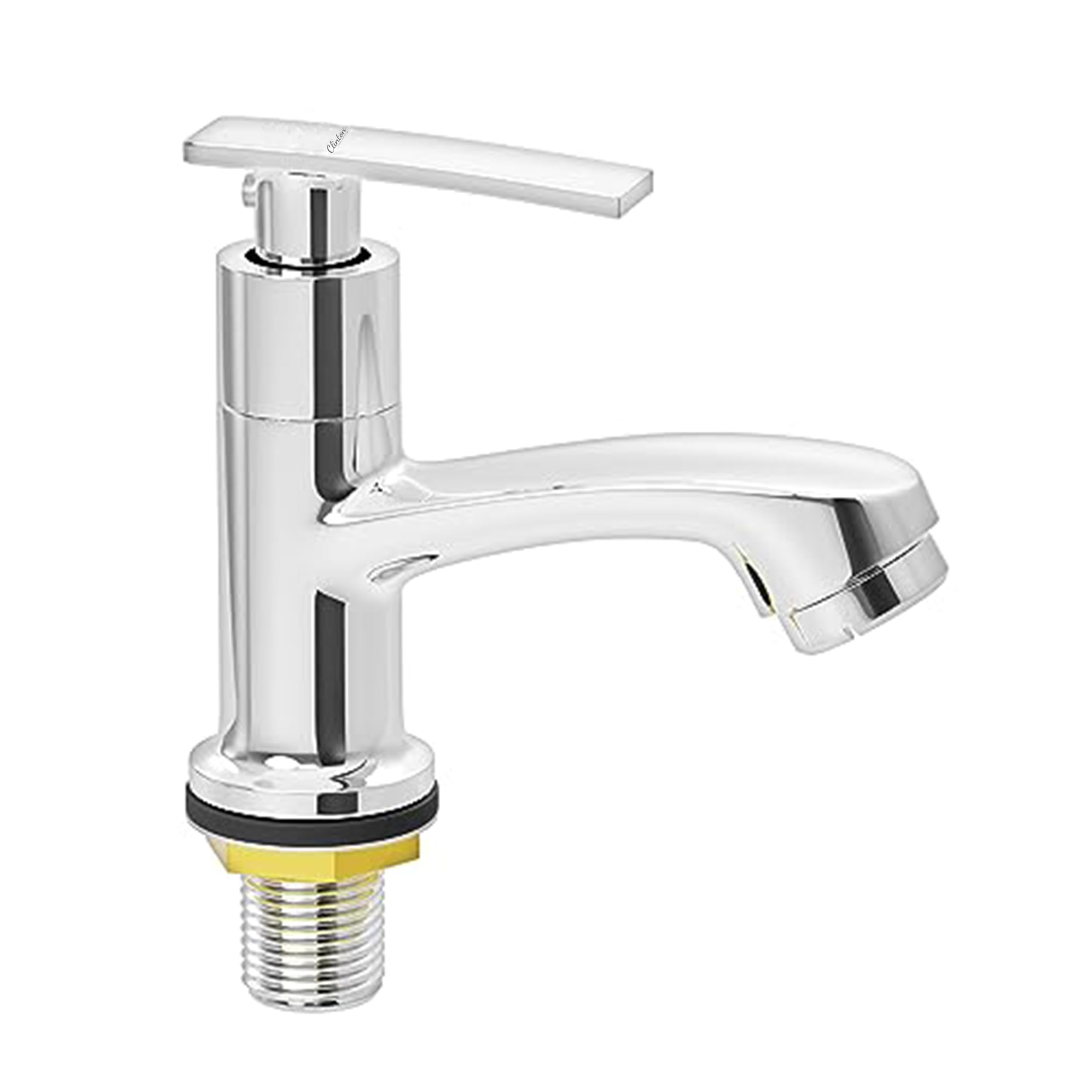 Clinton Passion Brass Pillar Tap for Wash Basin | Pillar Cock | Quarter-Turn | Ceramic Disc Cartridge | Foam Flow | Chrome (Silver) (B0D4FDRFJ8) Amazon Price History, Amazon Price Tracker