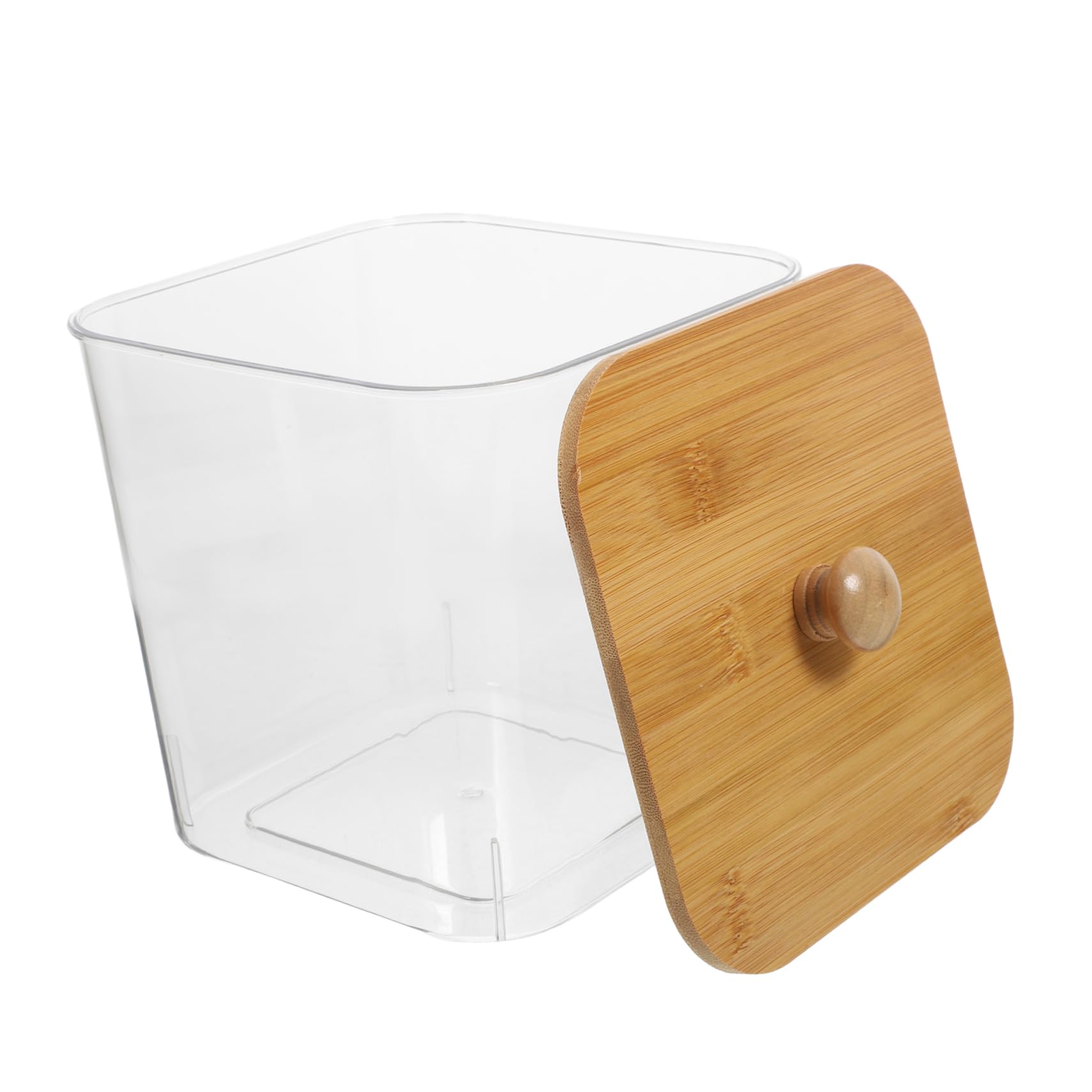 Cabilock Transparent Laundry Storage Container with Lid Capacity for Organizing Powder and Scent Beads and Sturdy Design for Laundry Room Accessories and Organization