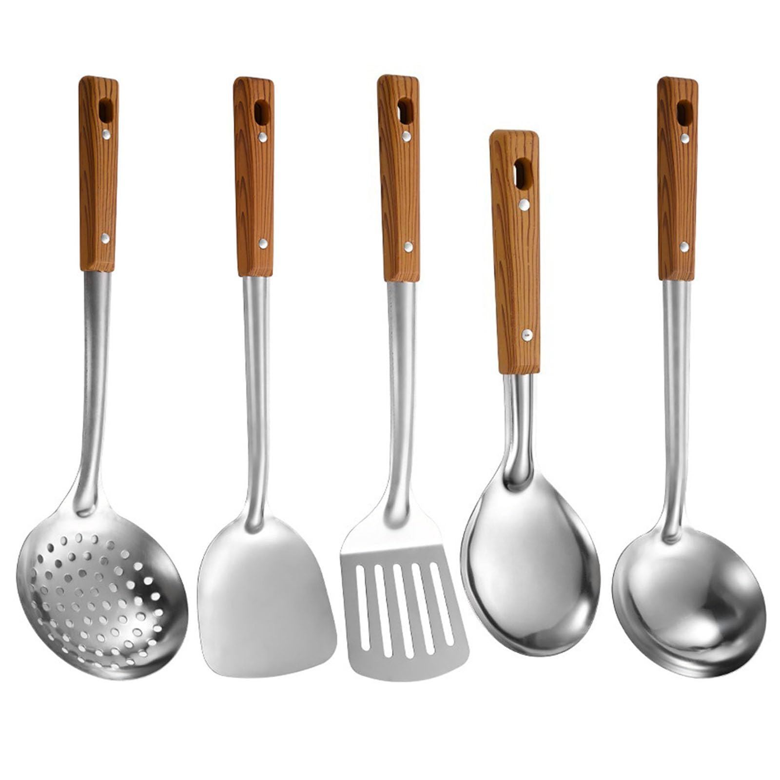 Juego De Cubiertos Viena Wolff De Acero Inoxidable Dorado De 4 Piezas