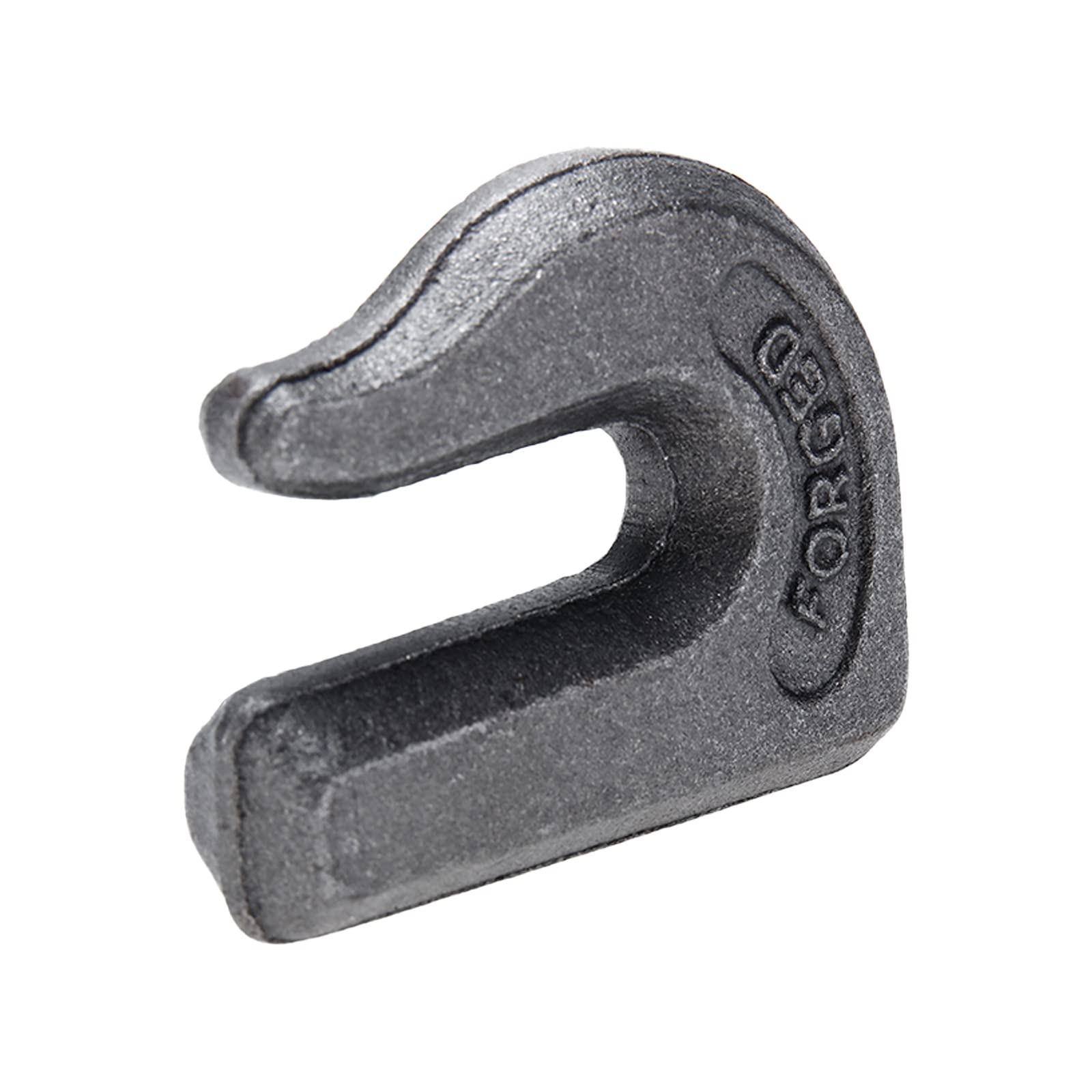 Confezione da 2 bulloni da 5/16" per trattore con gancio di fissaggio, in acciaio forgiato di grado 7, resistente con piastra di supporto, funziona bene per secchio, camper, UTV, camion