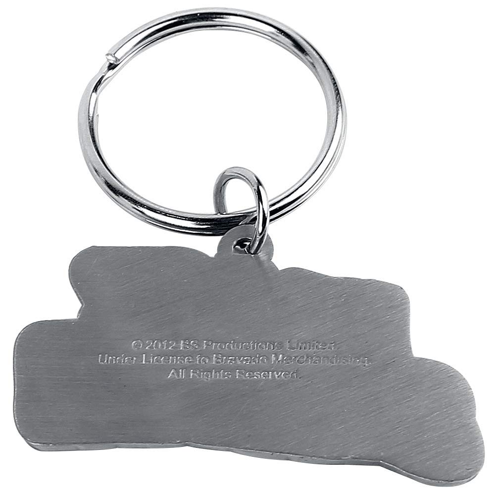 Black Sabbath - Wavy Logo Metal Keychain