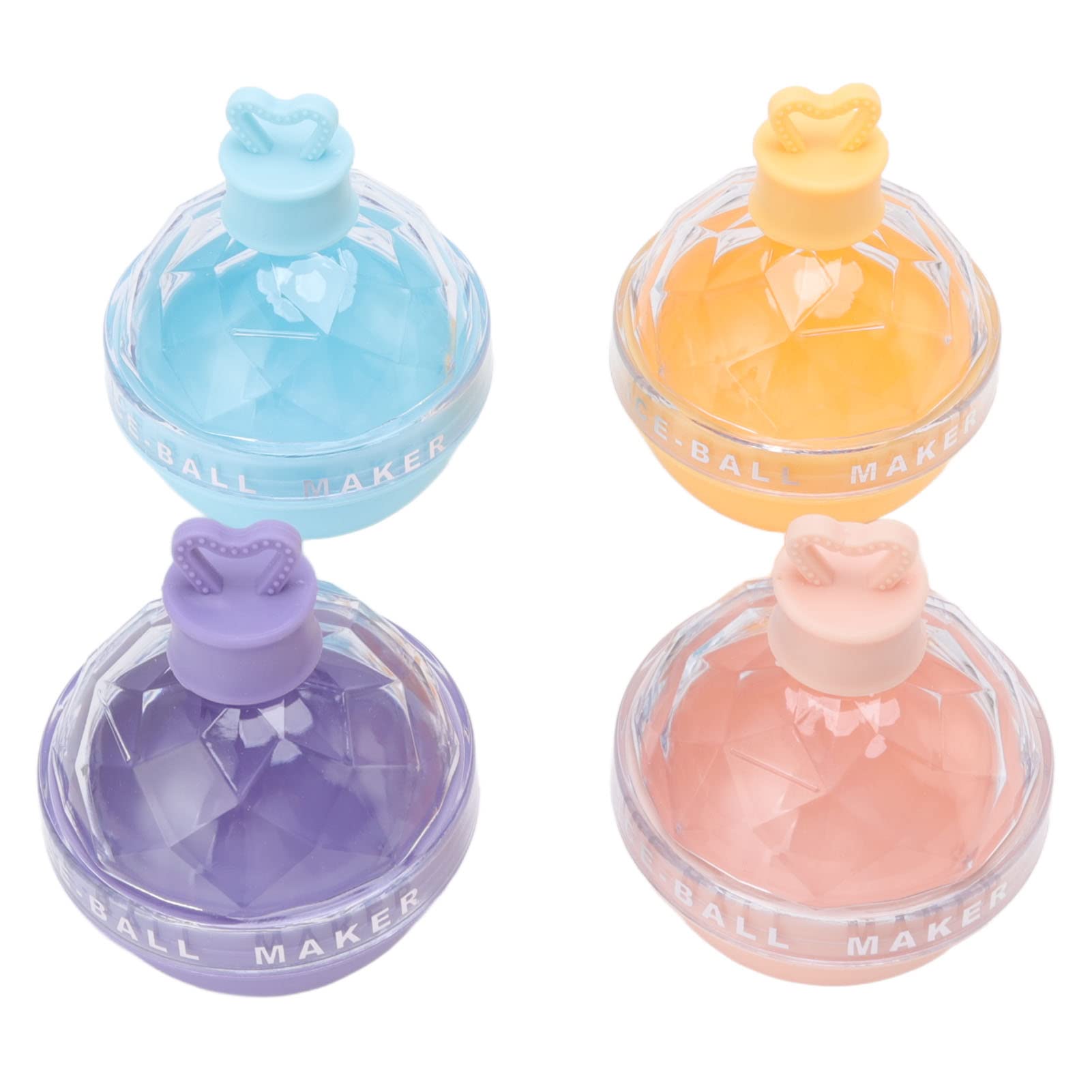 Innovative Innovative Ice Hockey Form for Delicious Ice Balls, Ideal for Cocktails and Whiskey - 4 Sets of 4 Sets