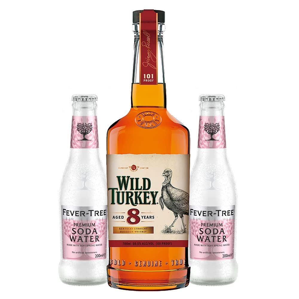 Amazon.co.jp: ワイルドターキー 8年 700ml フィーバーツリーソーダ