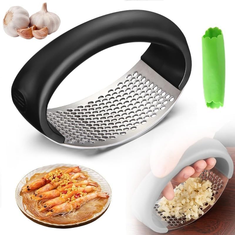 Garlic Press Rocker 2027, Manual Garlic Crusher and Mincer, Kitchen Tool,1 | Rocking Hand…