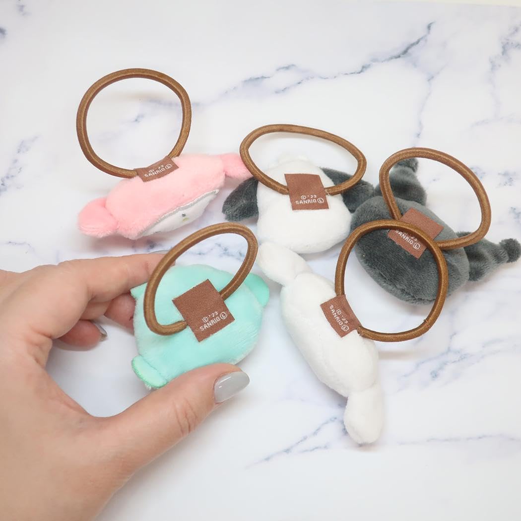 【マイメロディ】 完売品 レア ぬいぐるみ マスコット ヘアゴム2つ マイメロディ×クロミ ぬいぐるみヘアゴム 2個×2セット - メルカリ