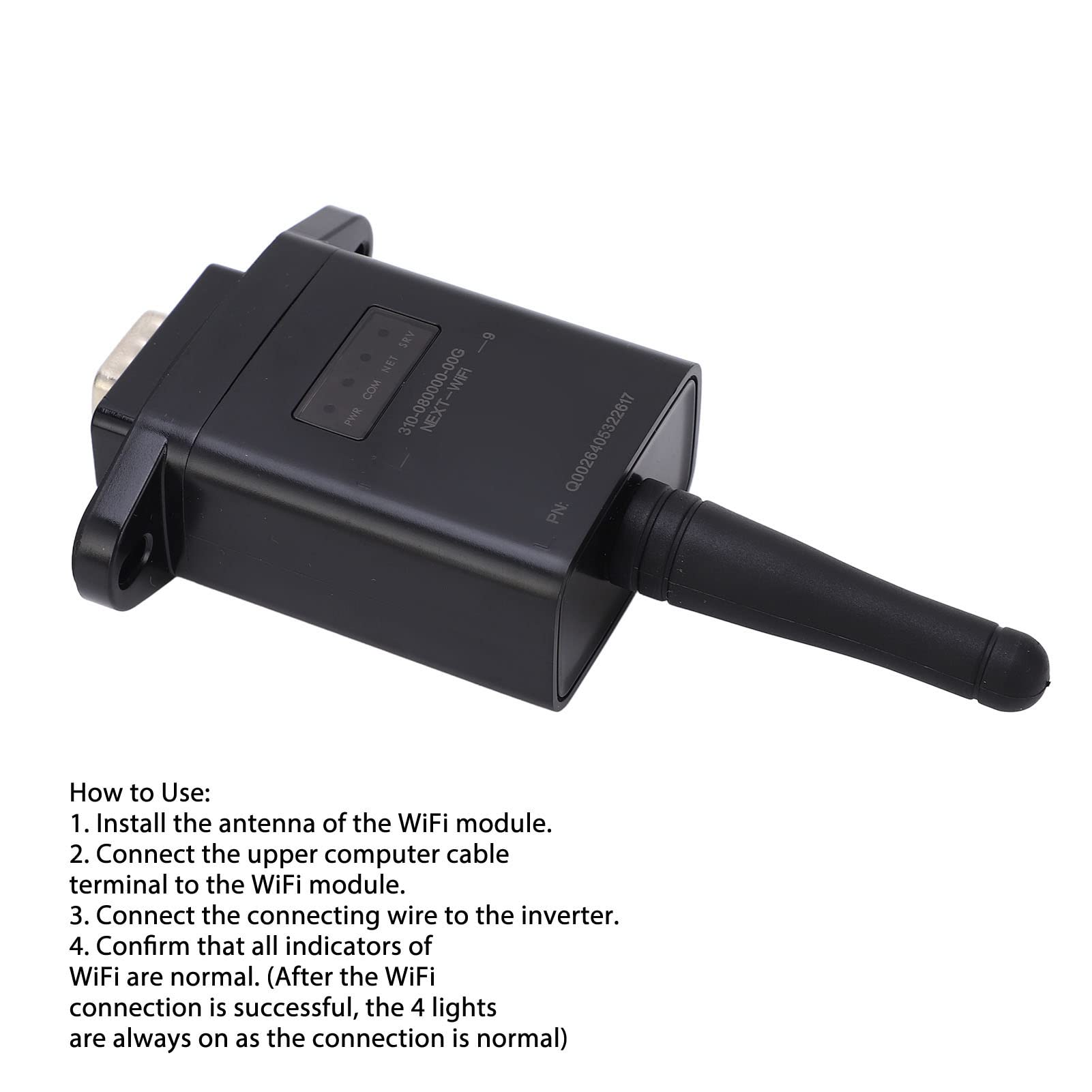 Modulo Wi Fi per Inverter Solare Applicabile Alle Serie SM/VM/MAX e Altri Modelli Wi Fi, Interfaccia di Comunicazione RS232 Inverter Connesso Alla Rete per la Generazione di Energia Solare