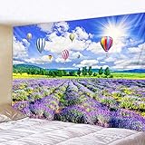 1. Gr??e: 150 cm x 200 cm (60 ¡Á 80 Zoll), kann drinnen und drau?en verwendet werden. Einfach zu installieren: Der Wandteppich an der Wand kann einfach mit ein paar Stecknadeln aufgeh?ngt werden.