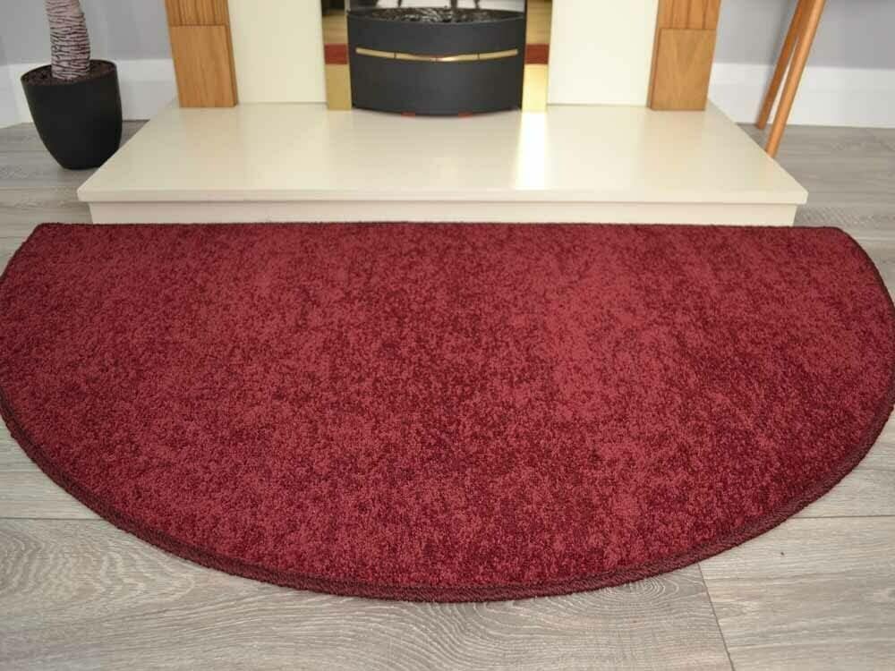 Half Moon Semi Circle Non Slip Machine Washable Hearth Living Room
