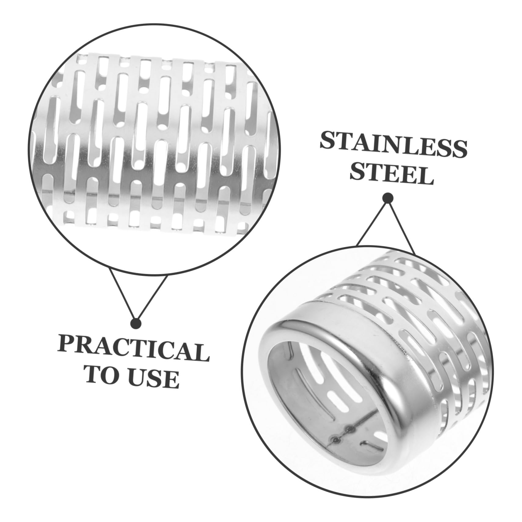 HANABASS 5pezzi Affumicatore Inossidabile Strumento Per Grigliate Accessorio Bbq Resistente e Riutilizzabile Per All e
